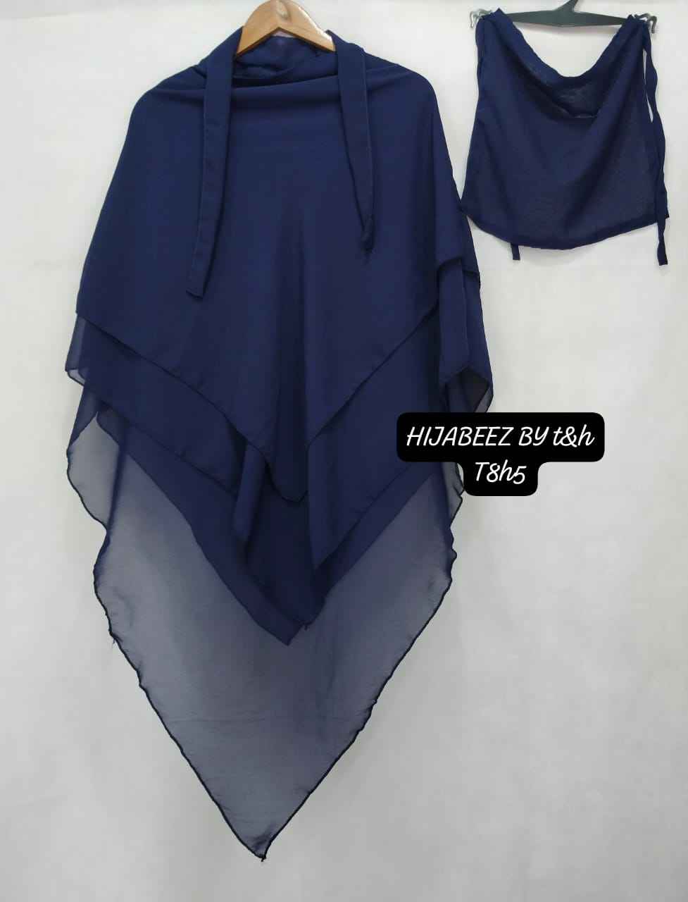 3 LAYER HIJAB SET 2 PEC SET 3 LYER KHIMAR WITH NIKAB