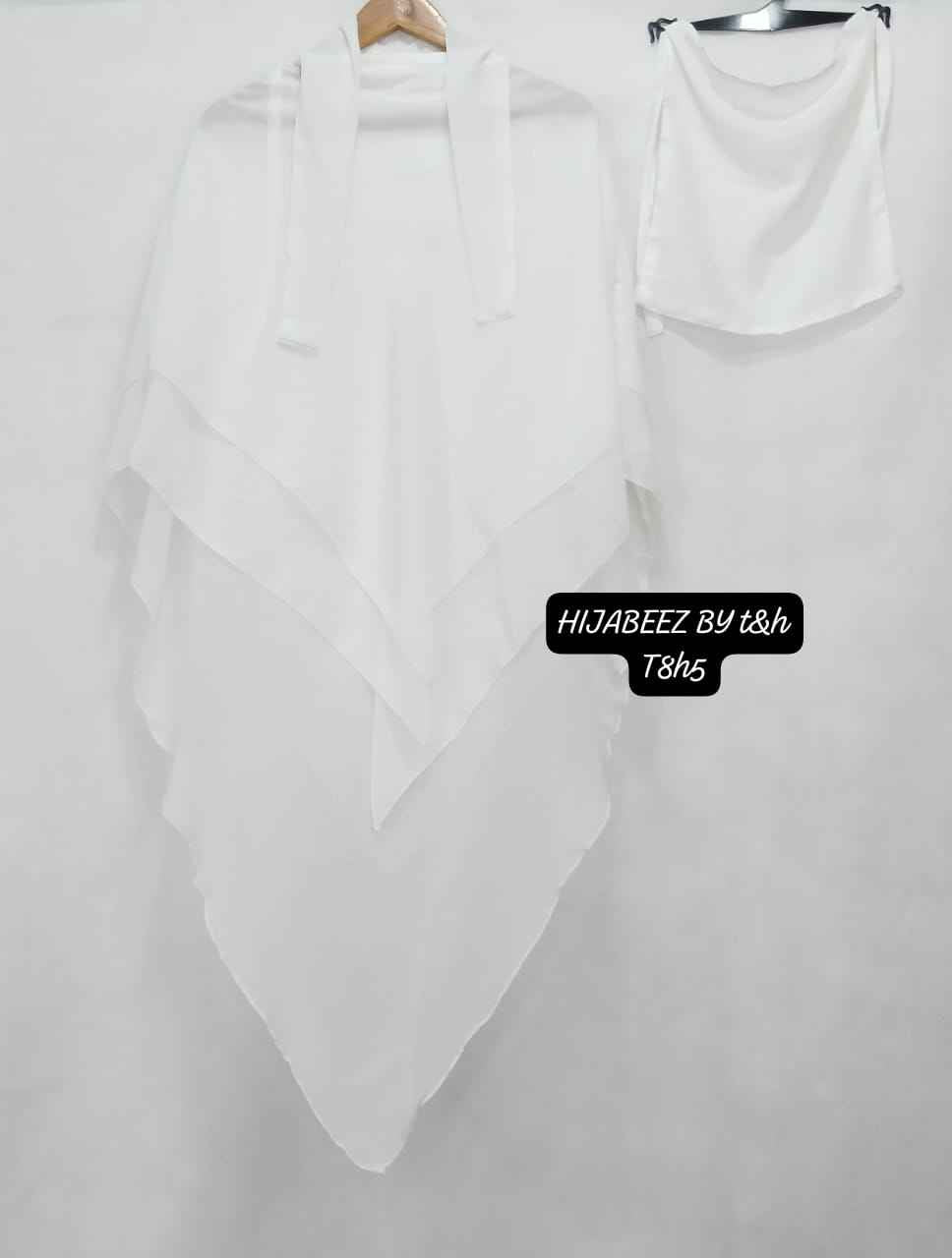 3 LAYER HIJAB SET 2 PEC SET 3 LYER KHIMAR WITH NIKAB
