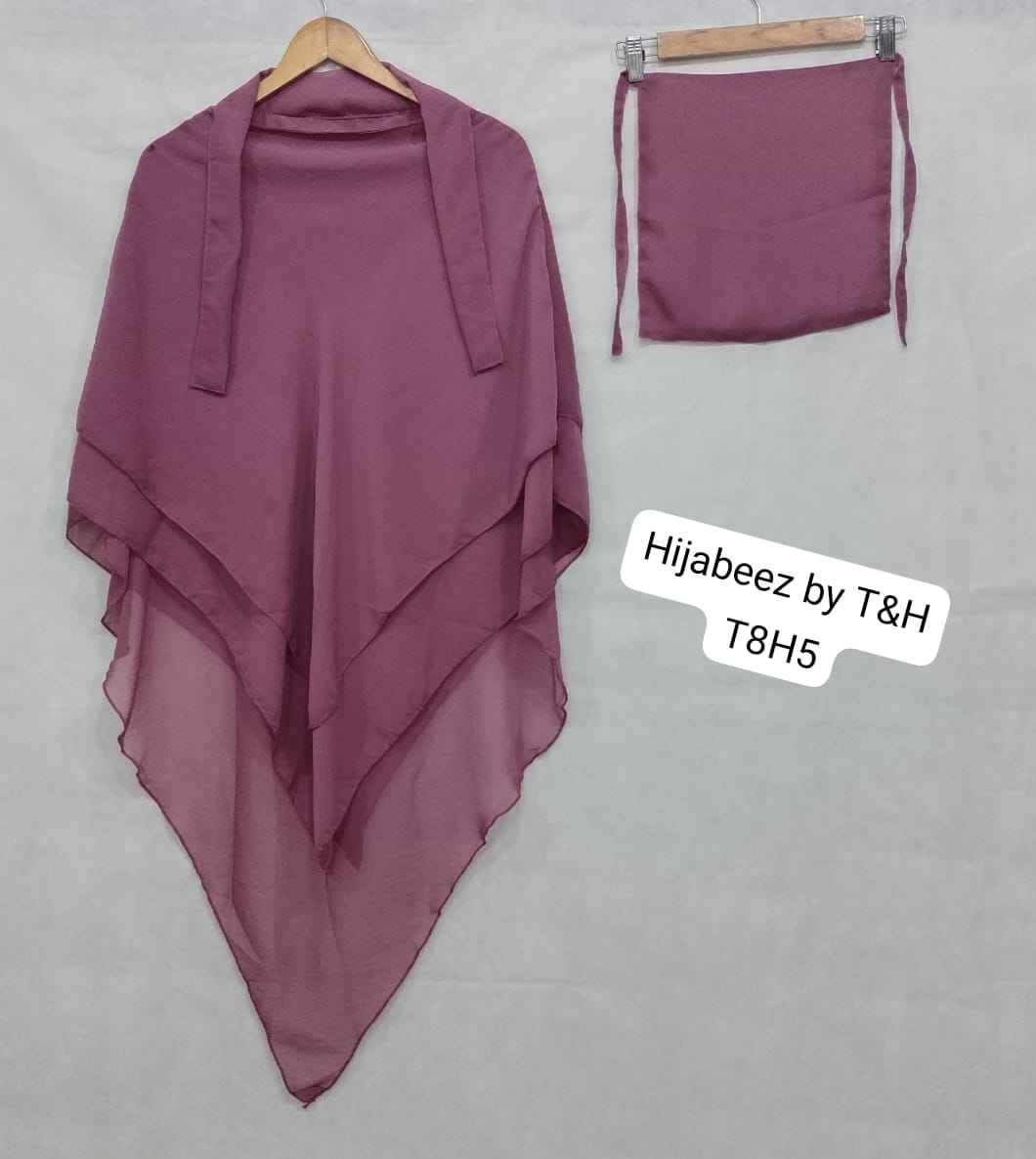 3 LAYER HIJAB SET 2 PEC SET 3 LYER KHIMAR WITH NIKAB
