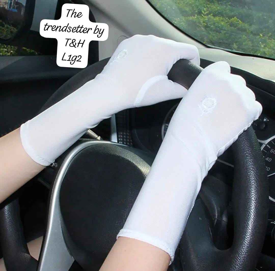 Ladies Hand Sun Protecting Hijab Gloves
