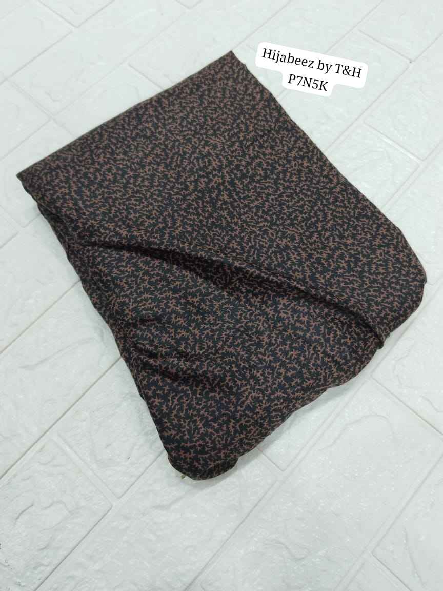 Printed Prayer Khimar for Comfortable Worship