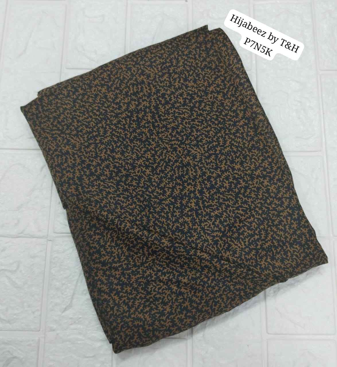 Printed Namaz Khimar for Elegant Prayer Wear