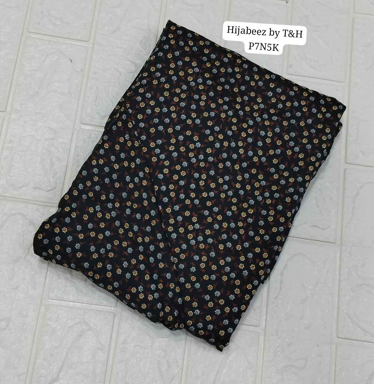 Printed Namaz Khimar for Elegant Prayer Wear