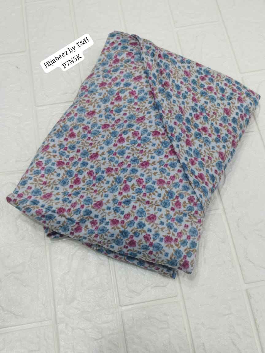 Printed Namaz Khimar for Elegant Prayer Wear