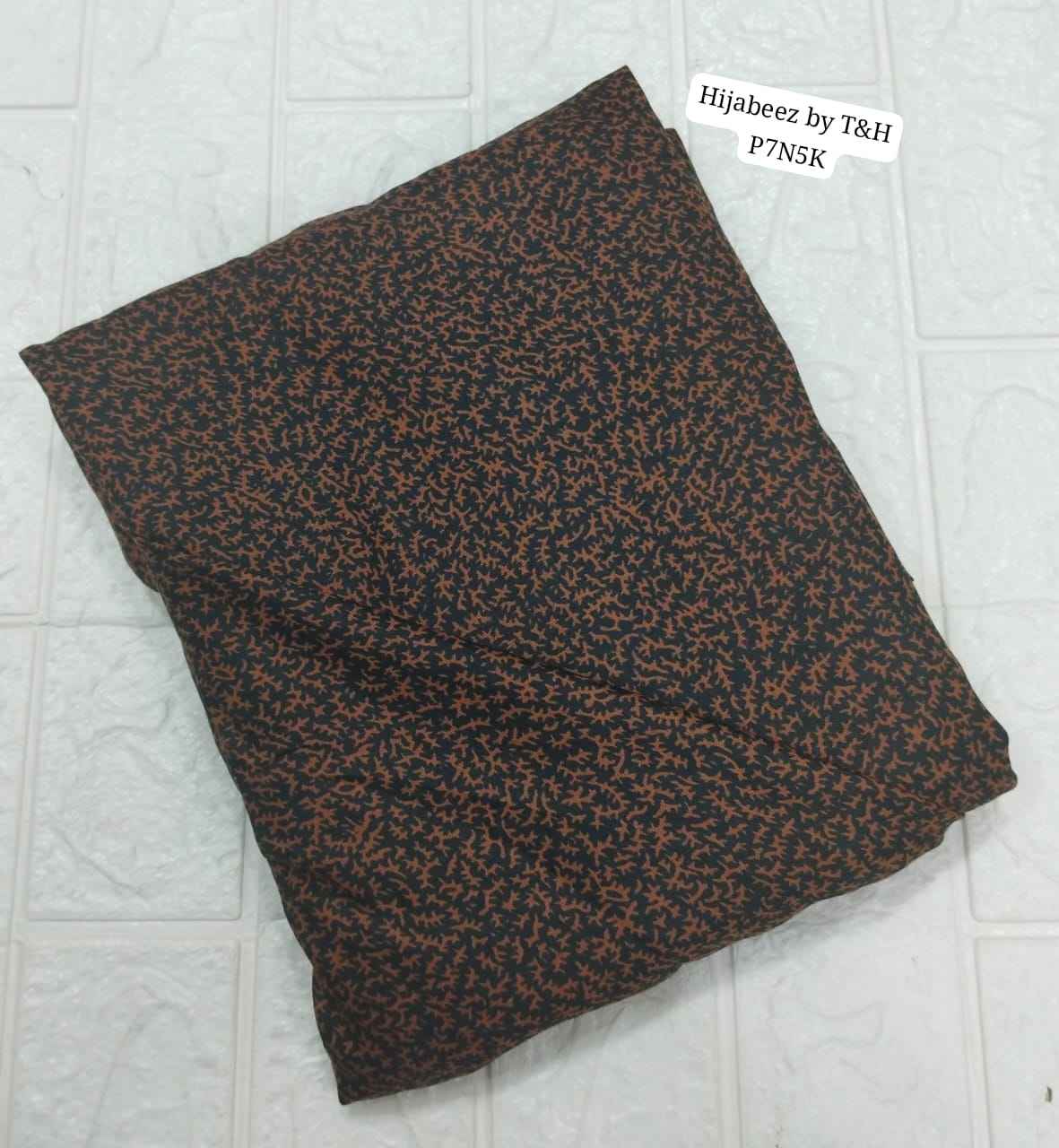 Printed Namaz Khimar for Elegant Prayer Wear