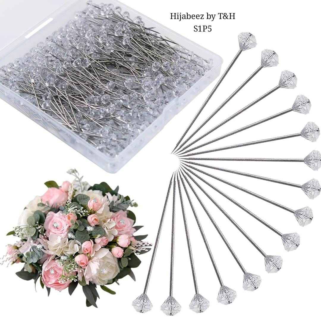 Diamond Scarf Pins for Elegant and Secure Fastening