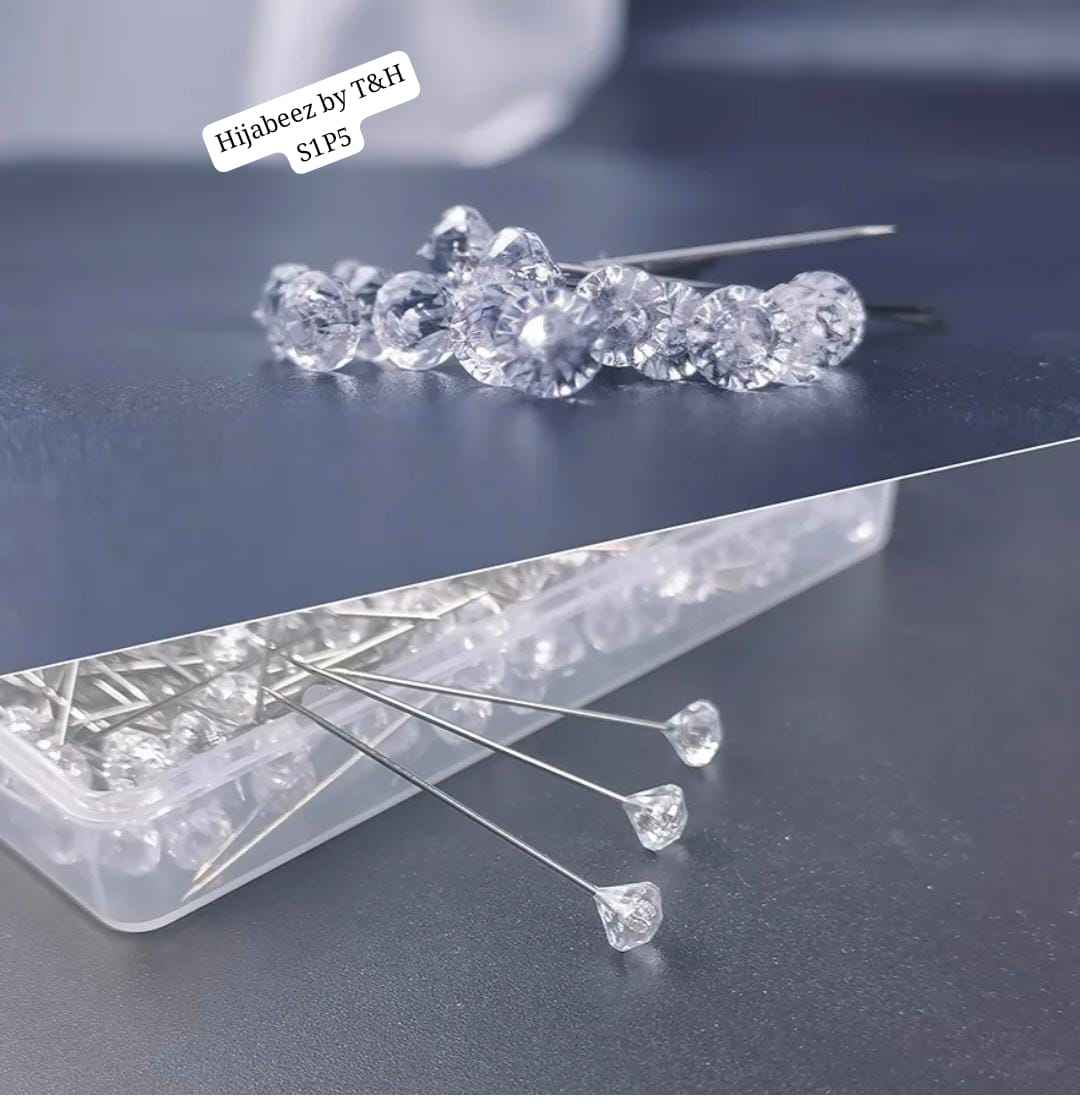 Diamond Scarf Pins for Elegant and Secure Fastening