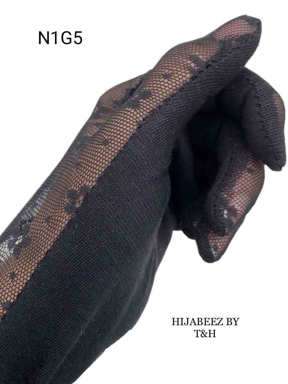 Imported Net Gloves for Elegant and Breathable Wear