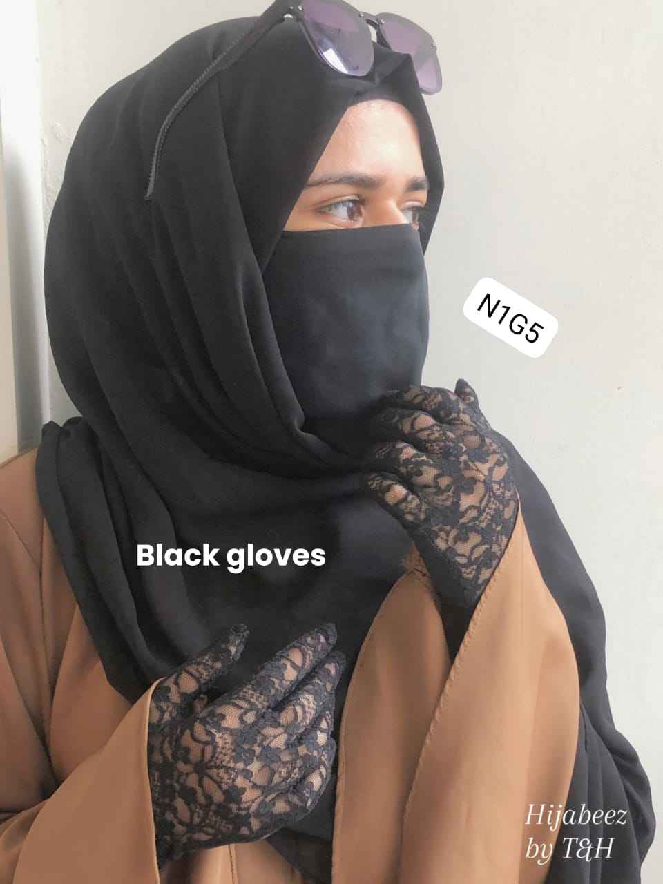 Imported Net Gloves for Elegant and Breathable Wear