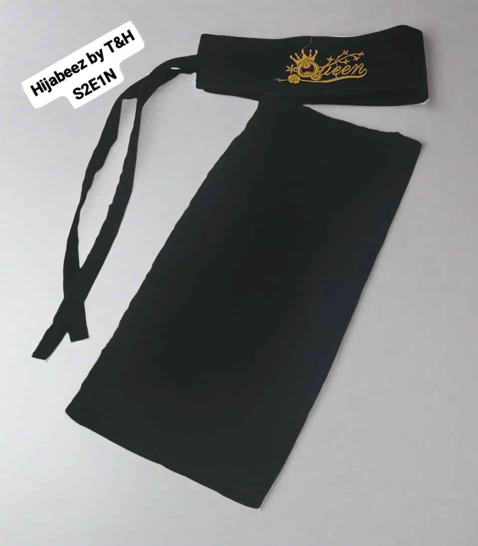 Queen Design Embroidered Saudi Niqab