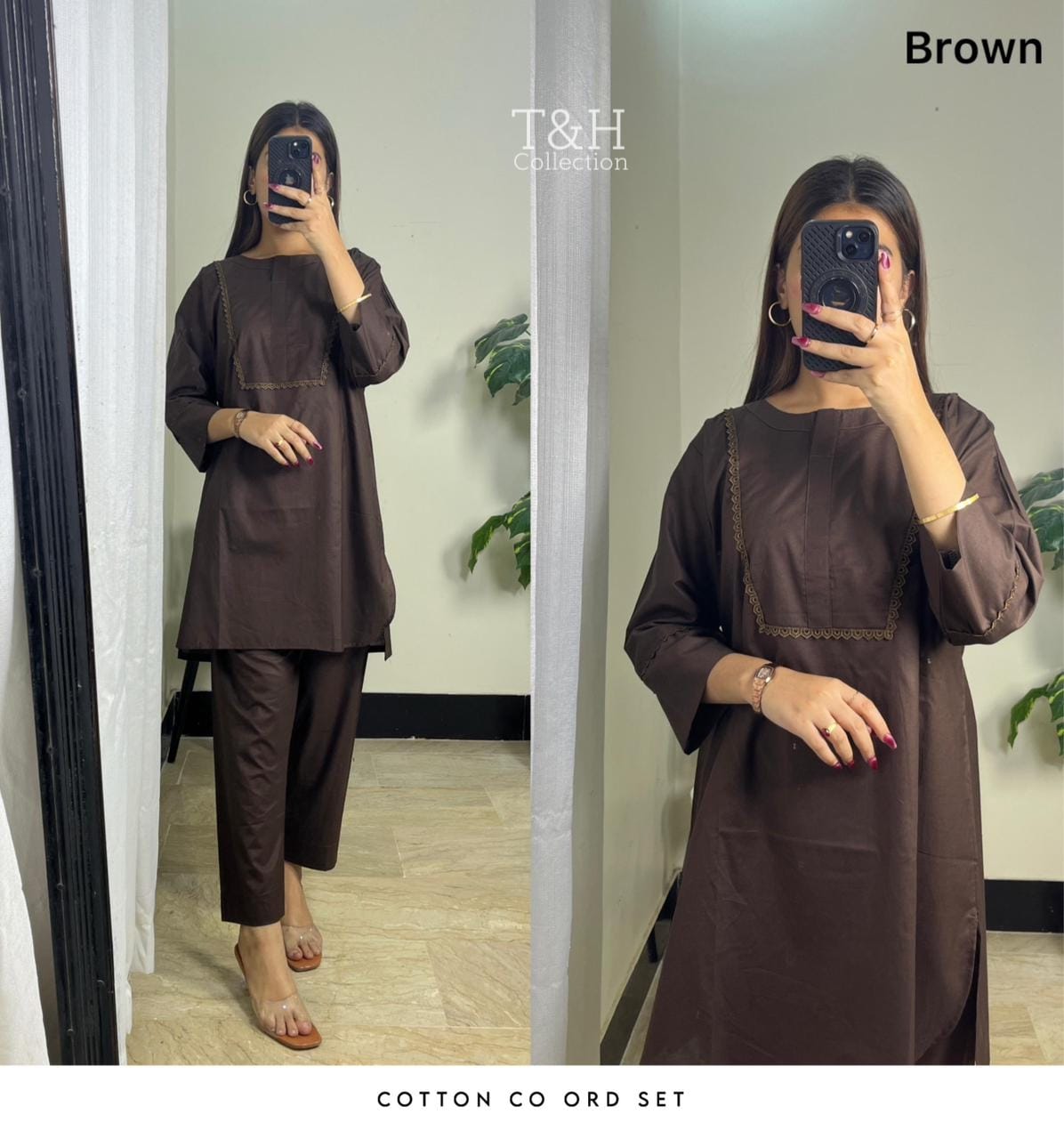 Elegant 2-Piece Cotton Cord Set