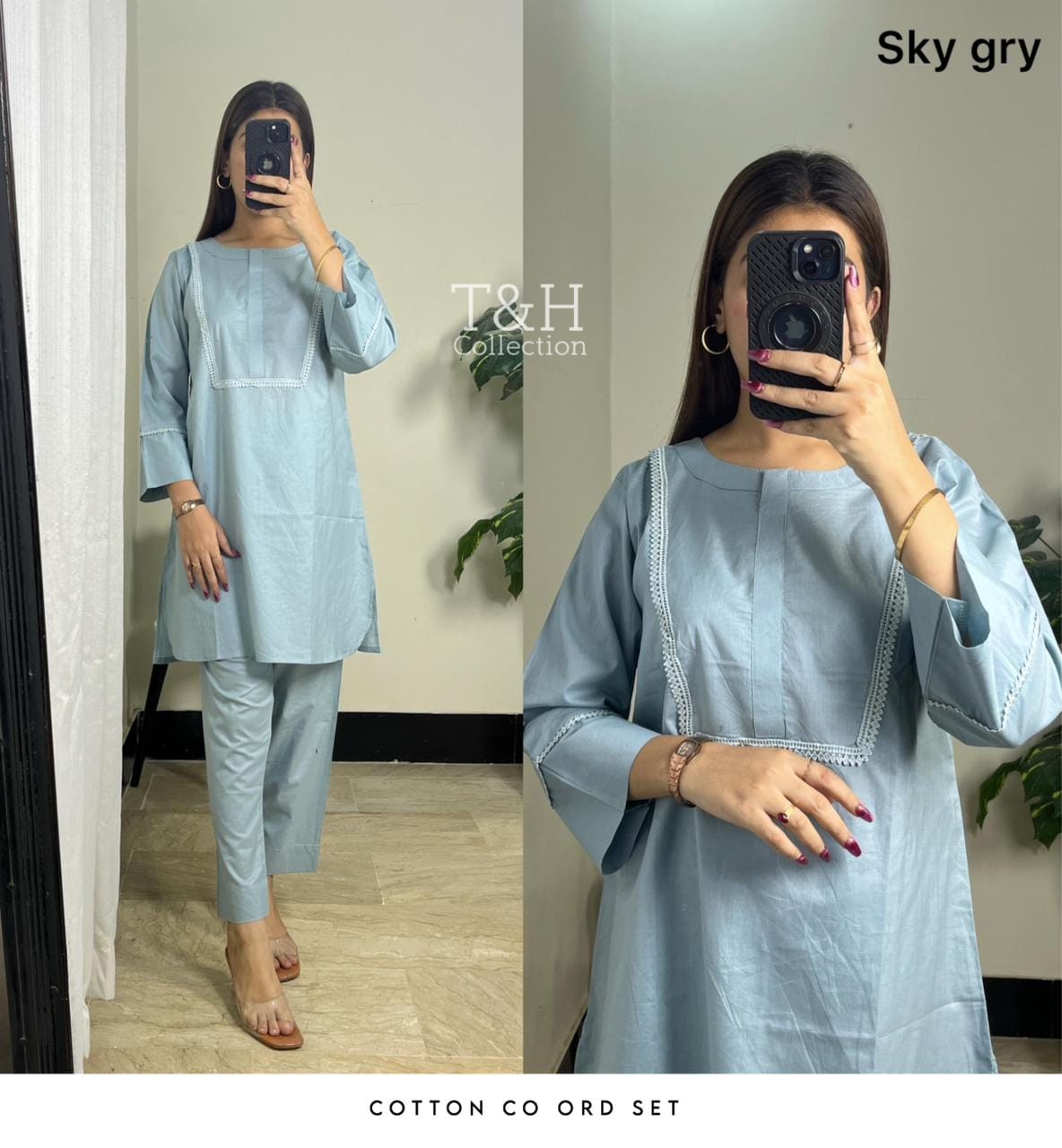 Elegant 2-Piece Cotton Cord Set