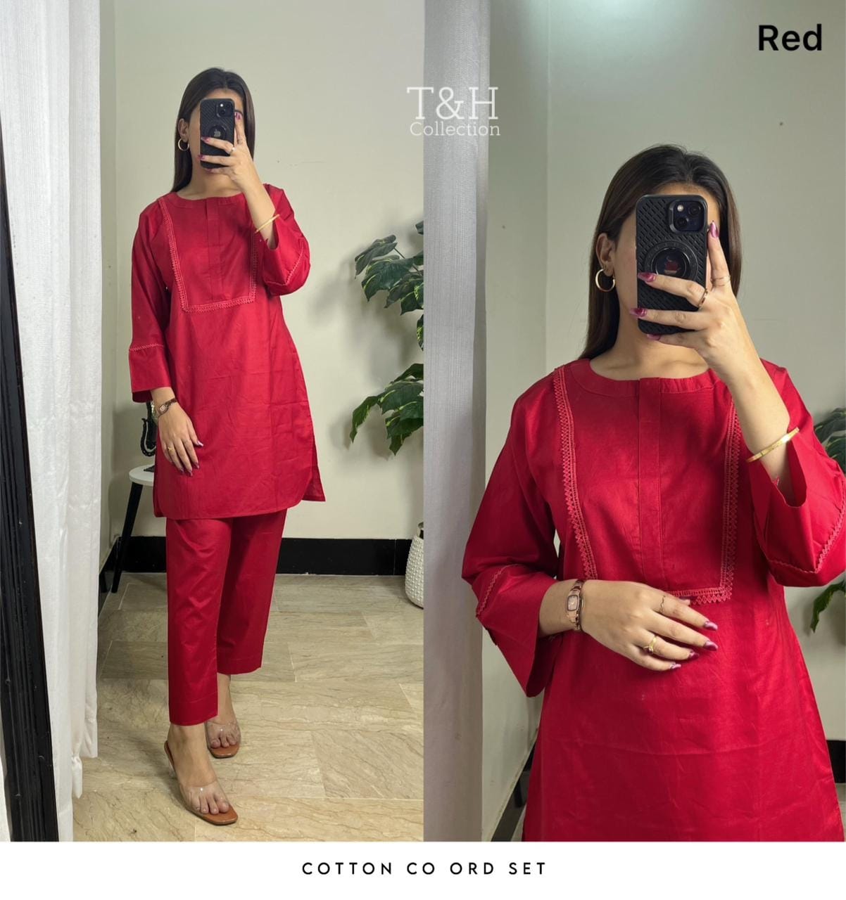 Elegant 2-Piece Cotton Cord Set
