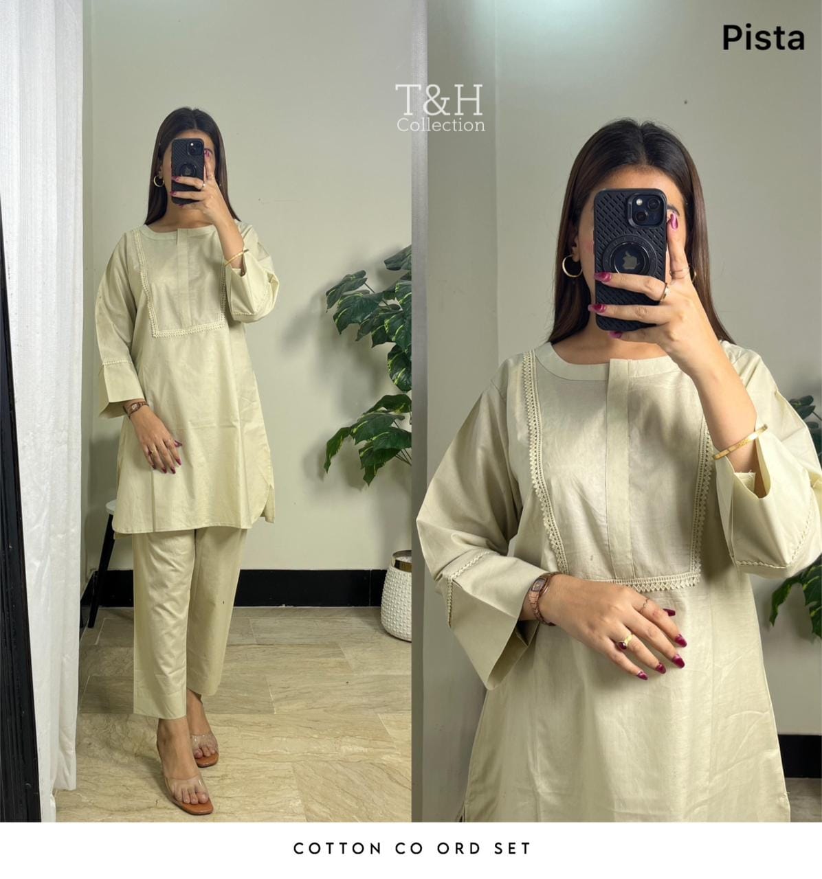 Elegant 2-Piece Cotton Cord Set