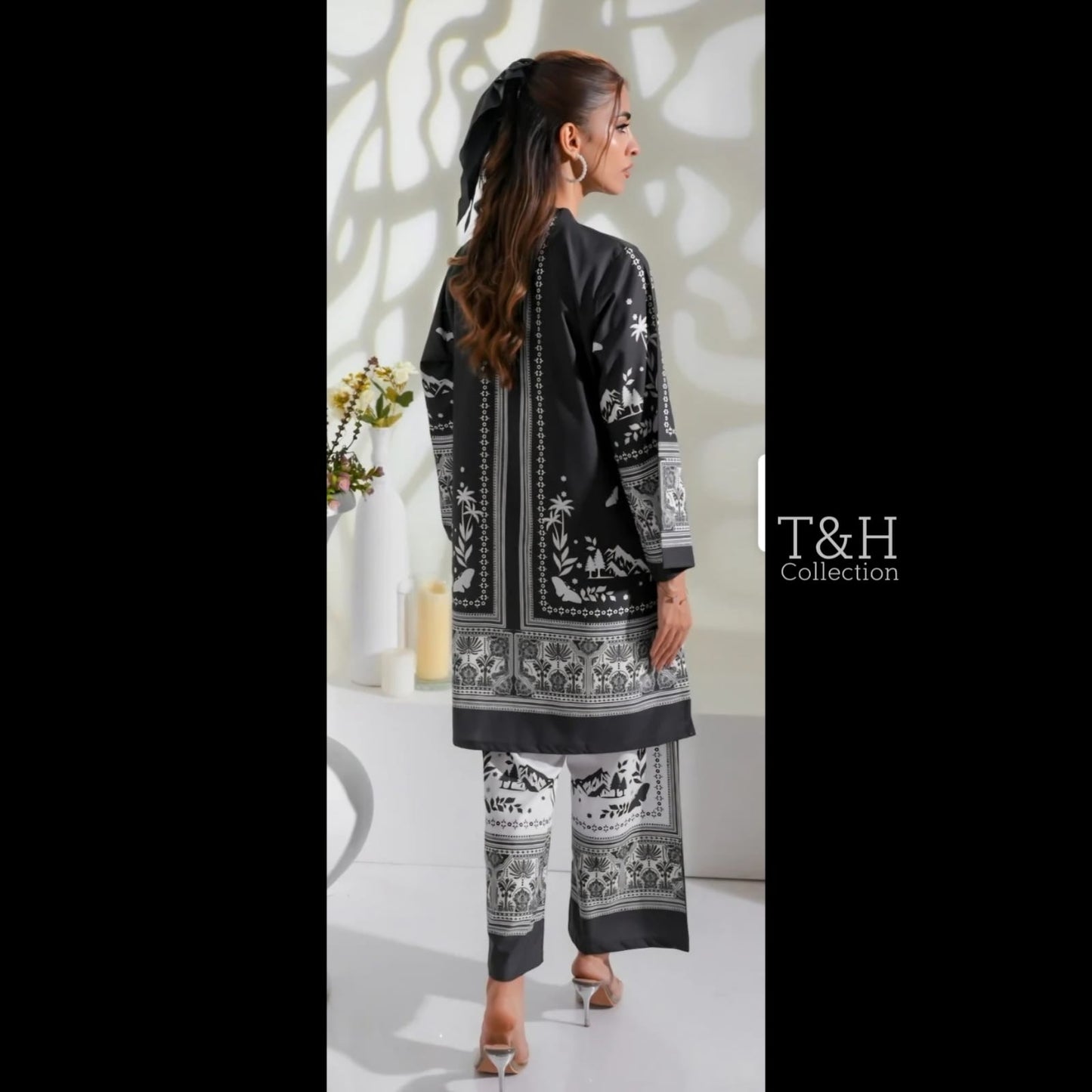 Stylish Digital Print 2PC Suit – Soft Cotton For Daily & Casual Wear