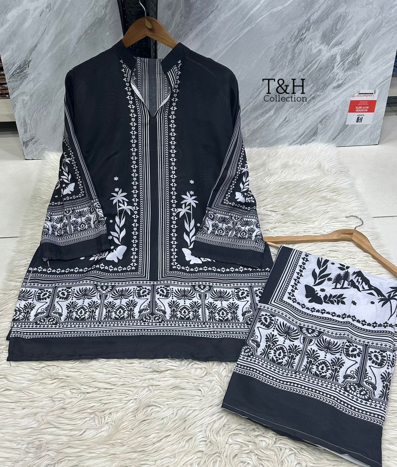 Stylish Digital Print 2PC Suit – Soft Cotton For Daily & Casual Wear