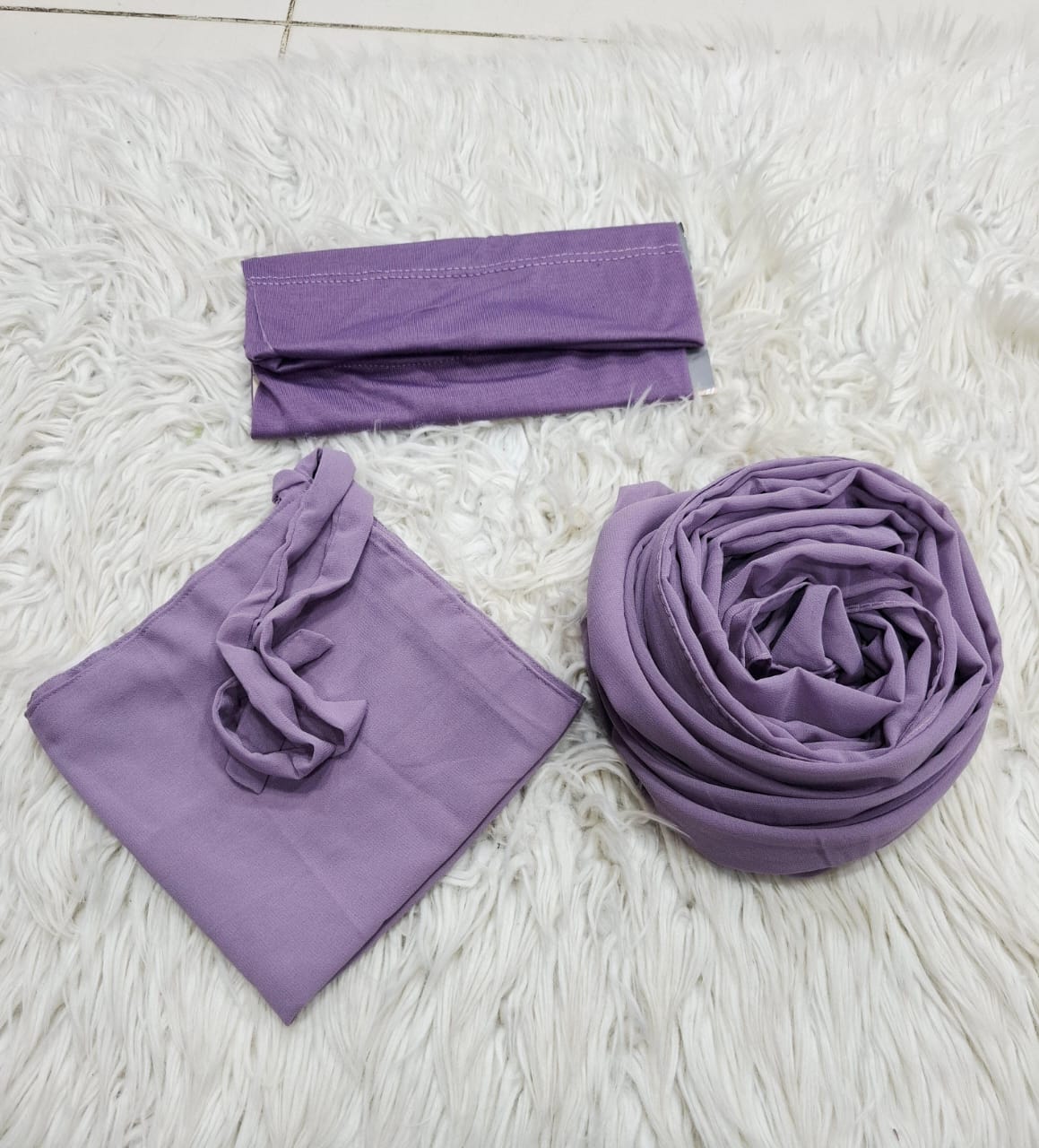 3 Piece Niqab Scarf Cap Set – Modest Islamic Wear For Women