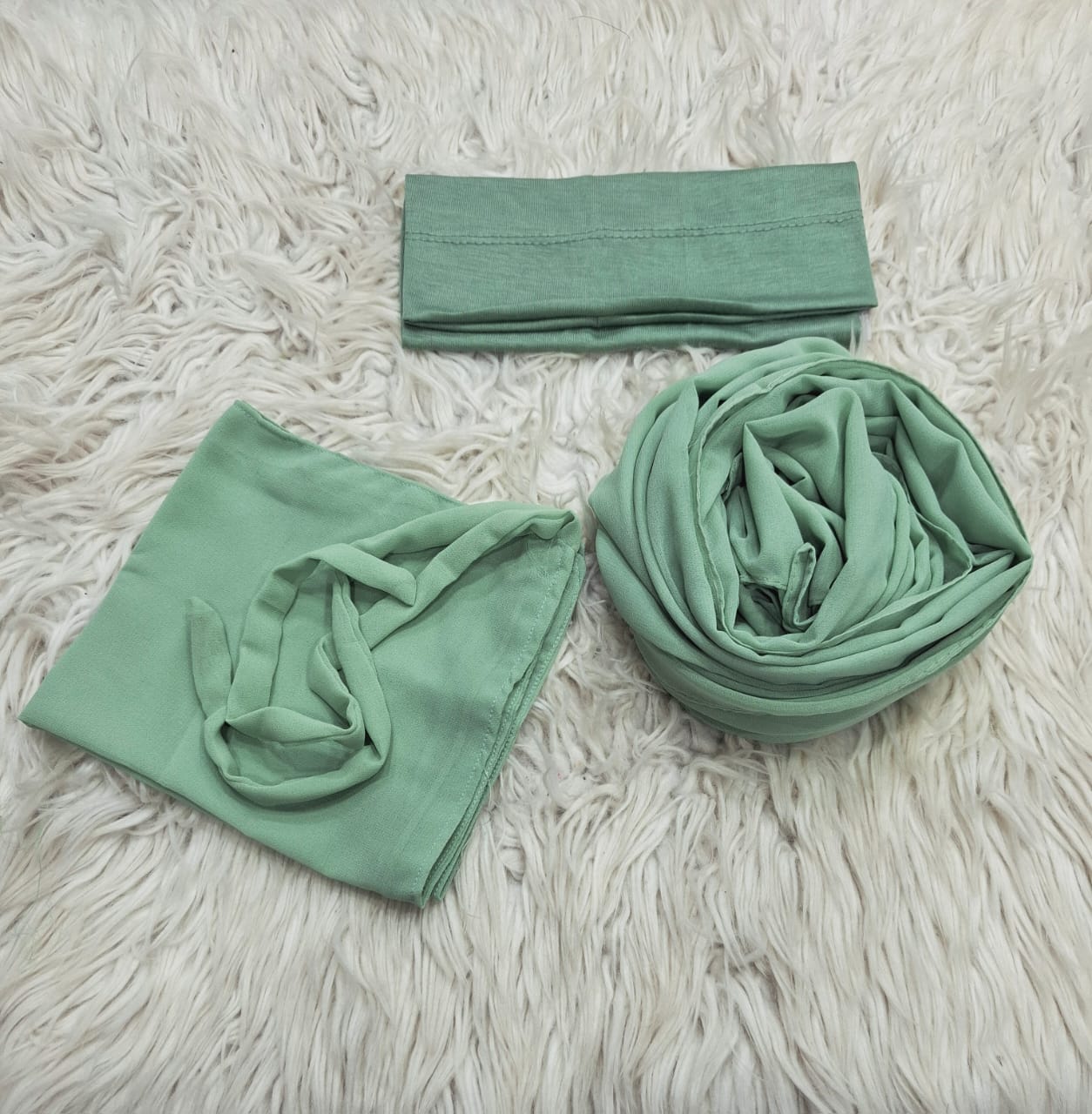 3 Piece Niqab Scarf Cap Set – Modest Islamic Wear For Women