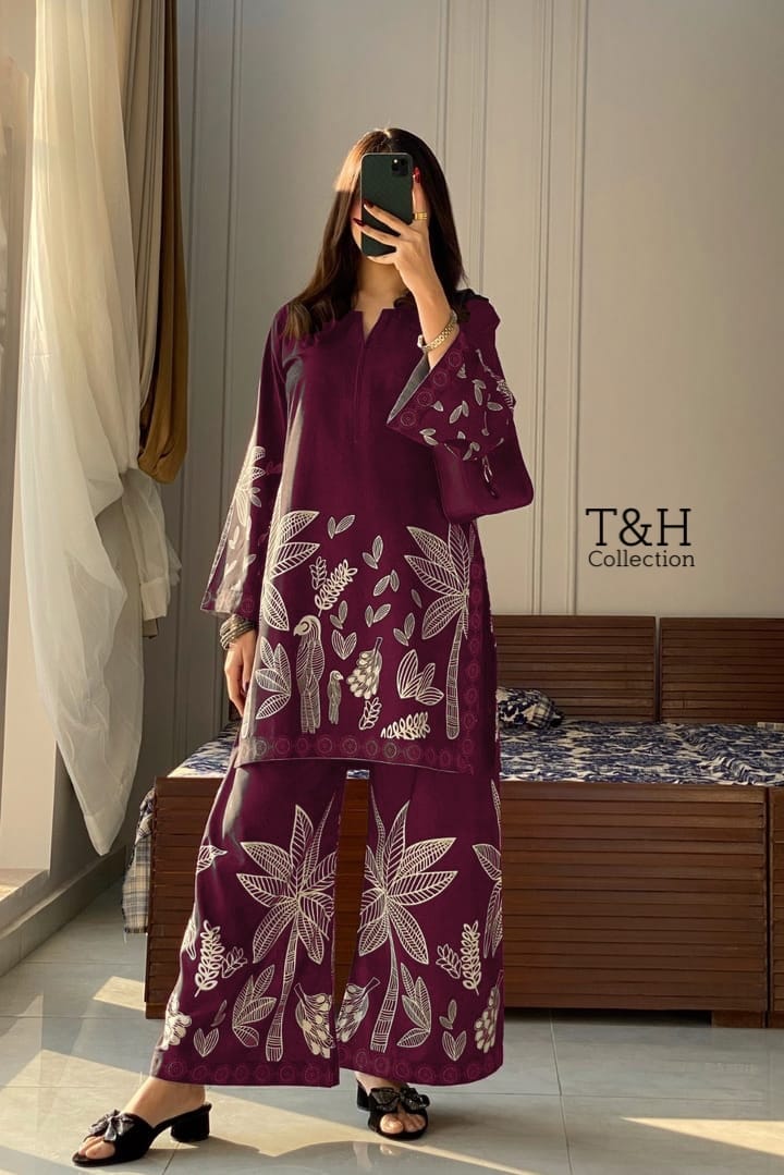 Premium Cotton 2PC Block Print Suit – Soft, Breathable & Stylish