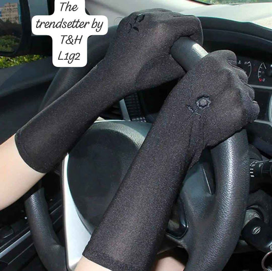 Ladies Hand Sun Protecting Hijab Gloves
