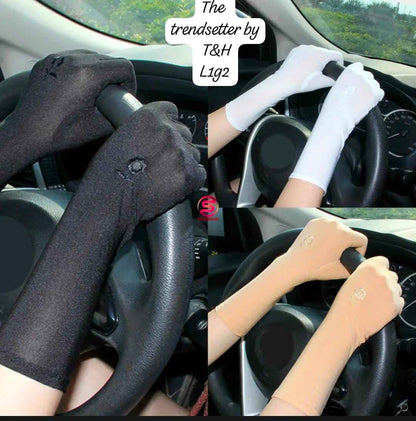 Ladies Hand Sun Protecting Hijab Gloves