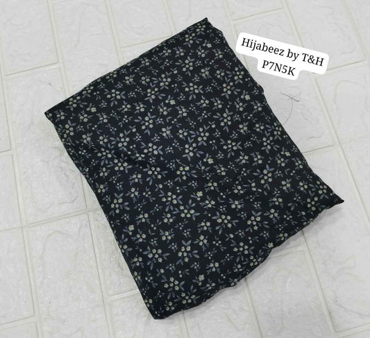 Printed Namaz Khimar for Elegant Prayer Wear