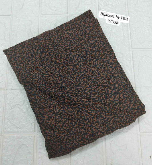 Printed Namaz Khimar for Elegant Prayer Wear