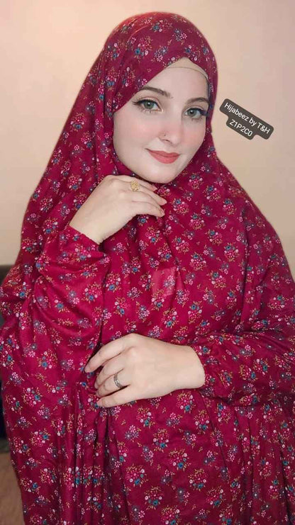 Zip Pocket Big Size Ready-to-Wear Namaz Chadar