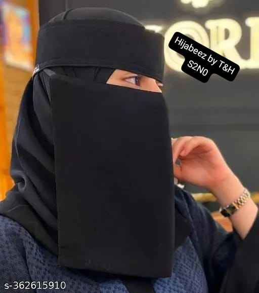 Authentic Saudi Nikab for Modest Elegance