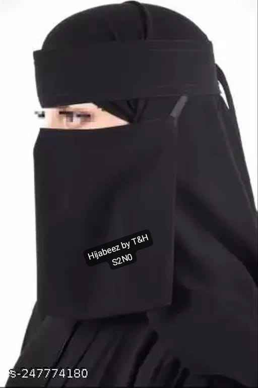 Authentic Saudi Nikab for Modest Elegance
