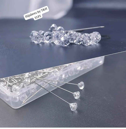 Diamond Scarf Pins for Elegant and Secure Fastening