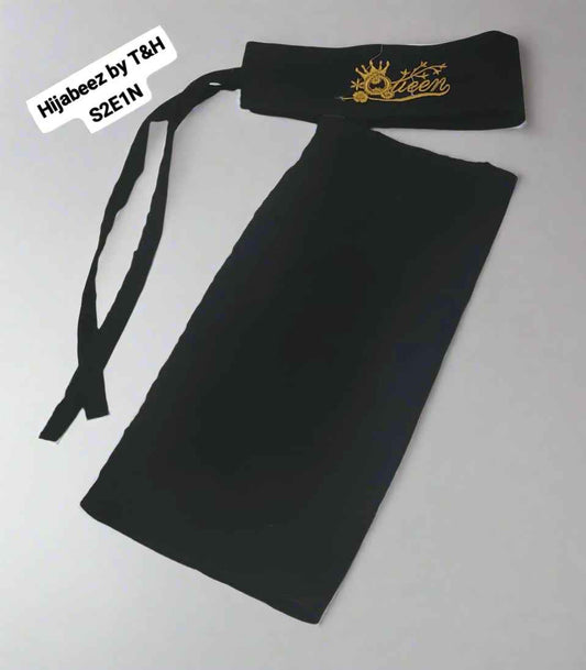 Queen Design Embroidered Saudi Niqab