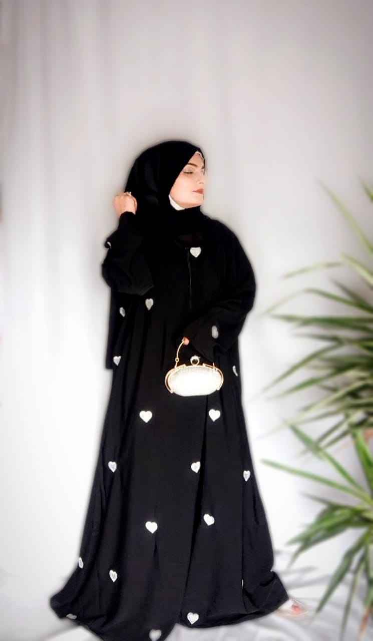 Heartful Premium Embroidered Abaya