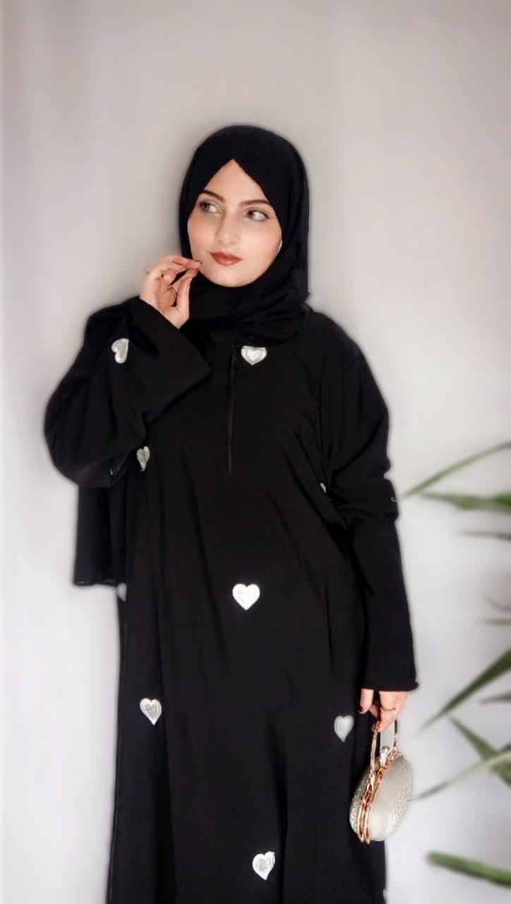 Heartful Premium Embroidered Abaya