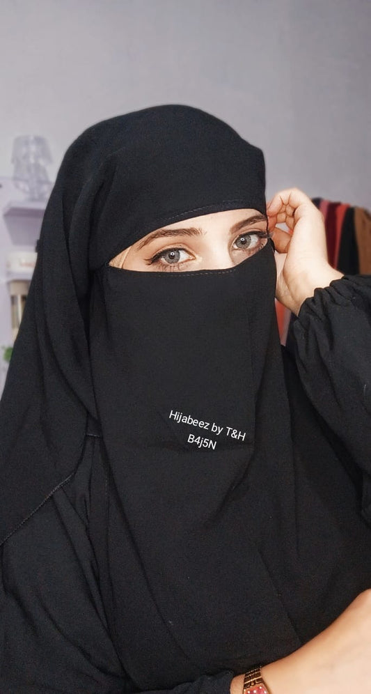 3 Layer Big Size Full Coverage Jamati Hijab
