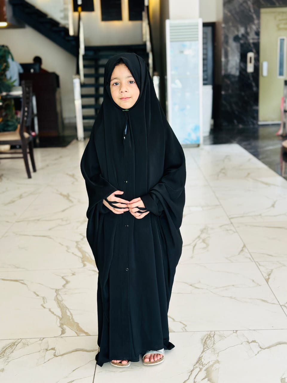 Kids Iraqi Chadar Traditional Modest Wear For Girls