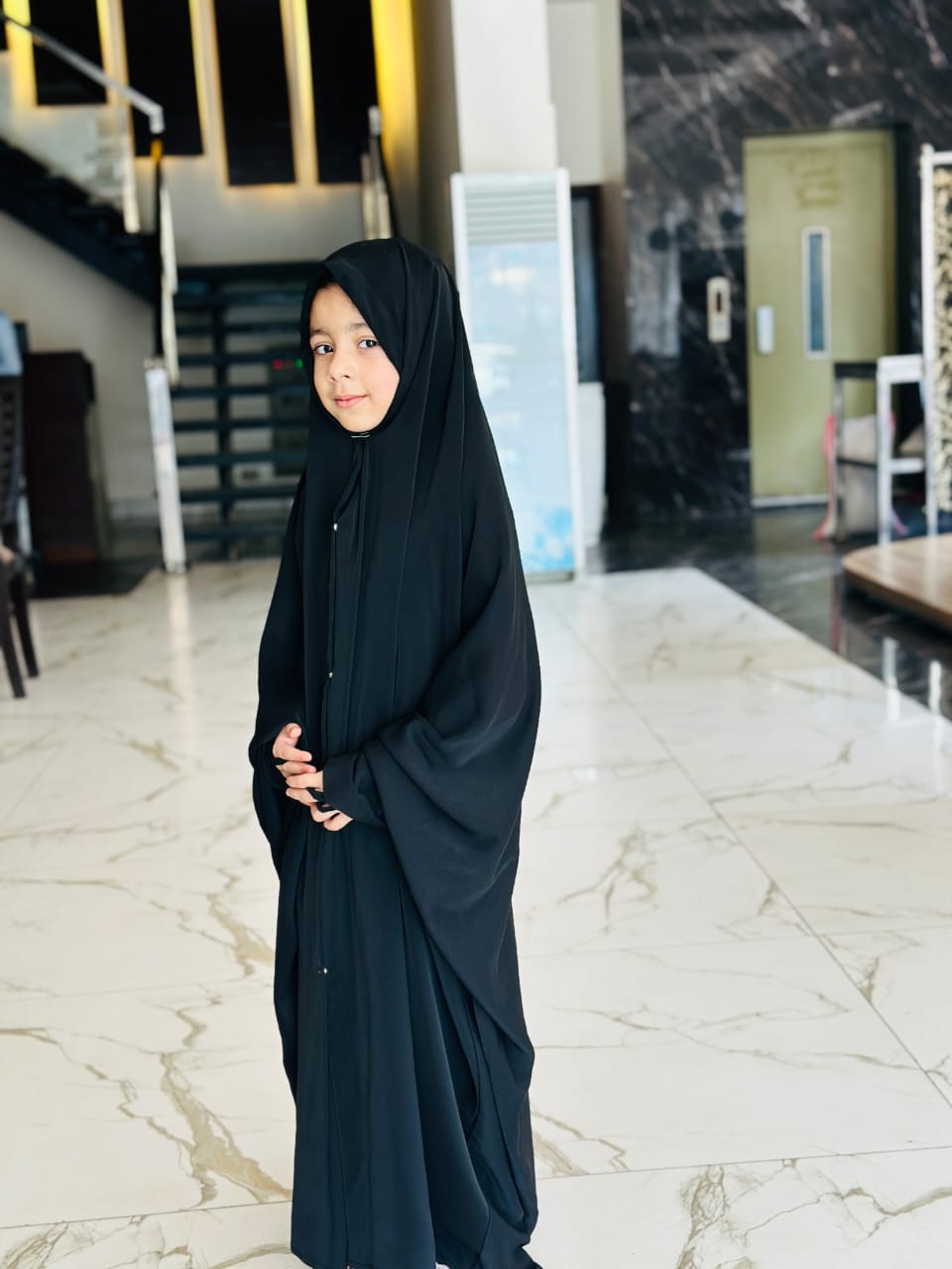 Kids Iraqi Chadar Traditional Modest Wear For Girls