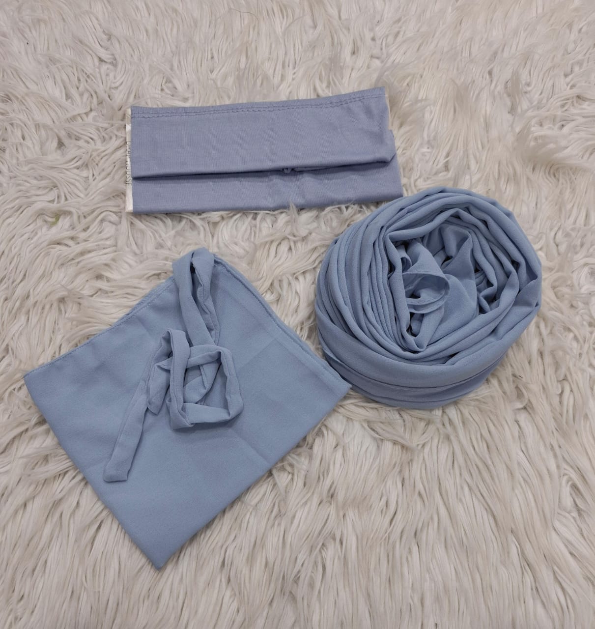 3 Piece Niqab Scarf Cap Set – Modest Islamic Wear For Women