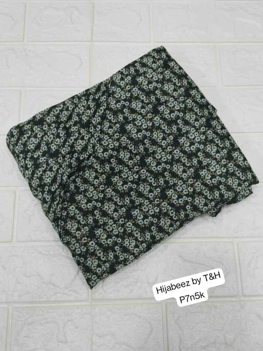 Printed Namaz Khimar for Elegant Prayer Wear