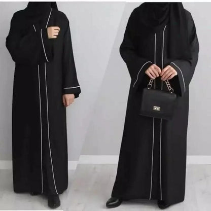 Chic Front Open Pippin Abaya - Breezy Shopping