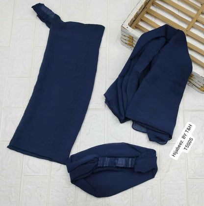 Elegant Essentials 3-Piece Hijab Set