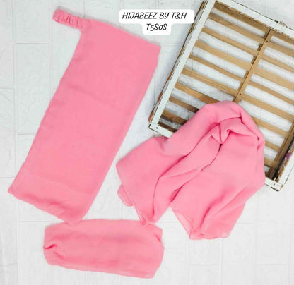 Elegant Essentials 3-Piece Hijab Set