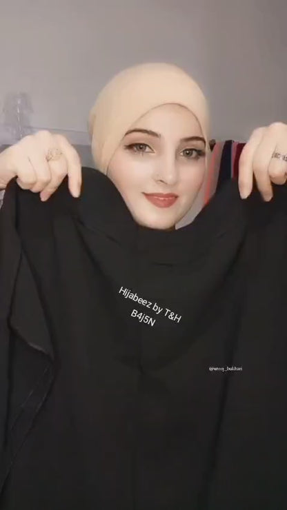 3 Layer Big Size Full Coverage Jamati Hijab